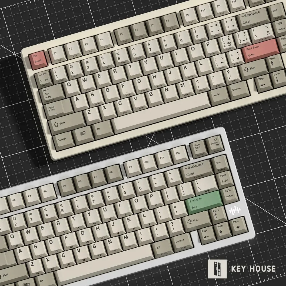 

Механическая клавиатура Cherry, толщина 1,7 мм, PBT, термосублимационные колпачки для клавиш, оригинальная заводская высота, ретро 9009, игровые аксессуары
