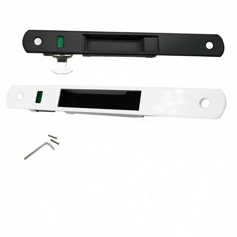 For Votway Sliding Sash Hook Lock 24mm Invisible Zinc Alloy Security Catch Door Hardware Metal Window Latch Tool