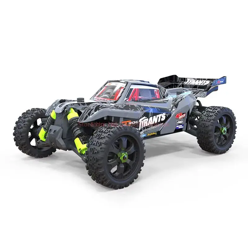 Pdracing 1:8 Tyrant T8 Off Road Field Truck Carro de controle remoto elétrico sem escova 4wd modelo de brinquedo 80 km/h 3670 1950kv quatro engrenagens