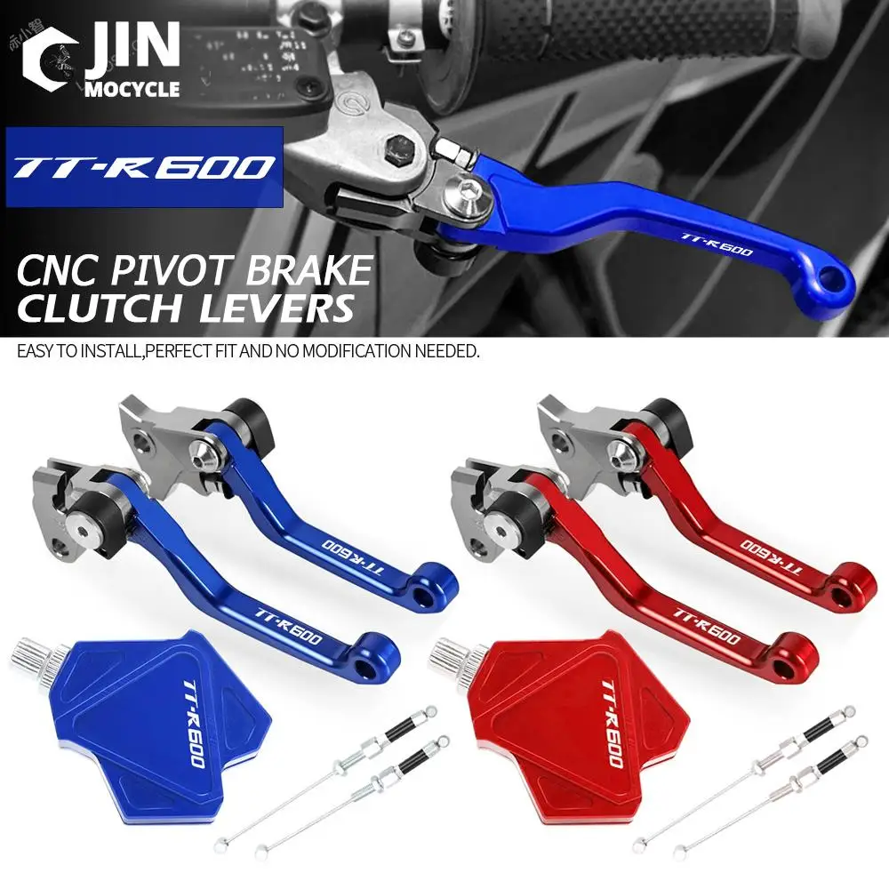 For YAMAHA TTR600 1998 1999 2000 2001 2002 Motorcross Accessories Stunt Clutch Lever Easy Pull Cable System Brake Clutch Levers