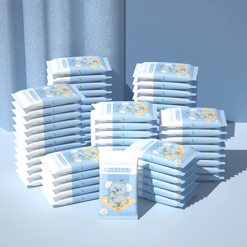 Lot de 5 lingettes humides pour enfant, 10 pompes, spécial pour livres uniques, livraison directe, serviettes en papier