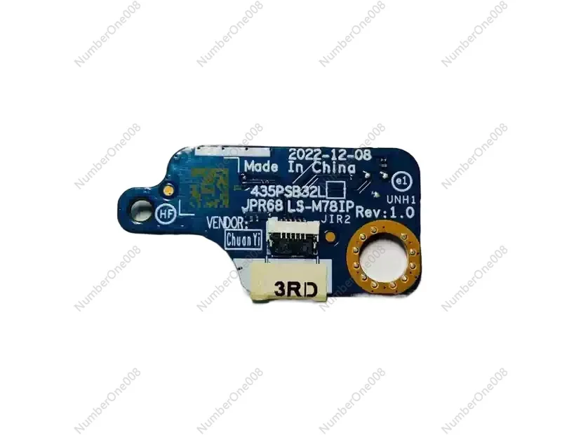 Laptop Power Switch Board Sensor Board for 16 Inch Gaming Laptop Compatible with JPR68 LS-M78IP Model