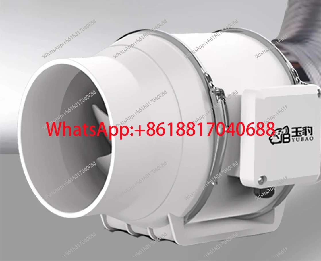 

Large suction duct fan, strong silent household small bathroom exhaust fan
