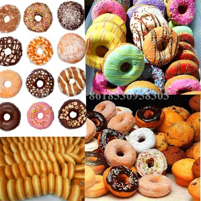 Industrial Gas Electric Heating Dual-Use Doughnut Maker Machine Automatic Donuts Making Machine Commercial Doughnut Maker