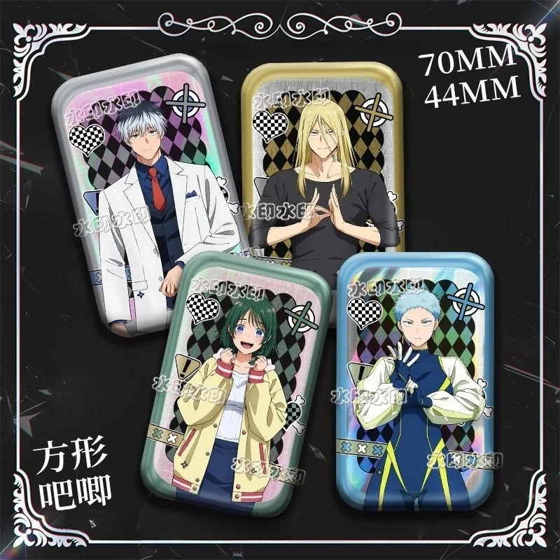 Marriage Txin Hikaru Gero Mei Kiyosaki Metall-Abzeichen Hochwertiges Farbdruck-Anime-Emblem für Schulranzen, Kleidung und Dekoration als Geschenk – Detail 3