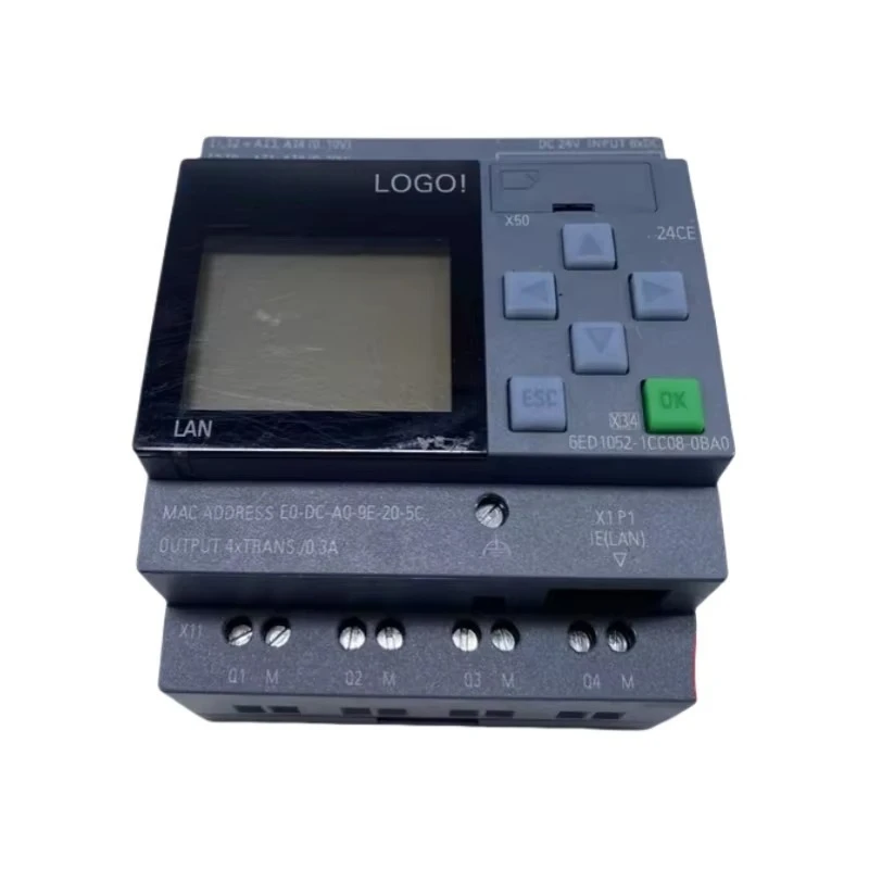 6ED1052-1CC08-0BA0 LOGO 24CE Mini PLC Controller Logic Module Programmable Control Module