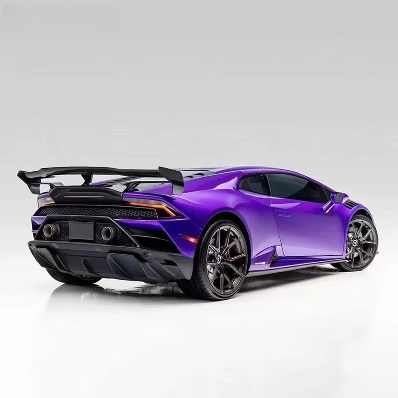 Extreme MakeoverYICKU High Quality Carbon Fiber Body Kit For Huracan LP580 LP610 Upgrade EVO Style Double Layer Spoiler Middle