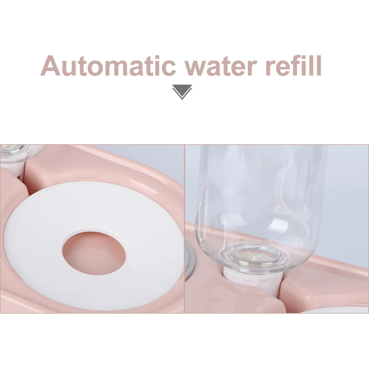 

1pc Feeder For Cat Dog Dual-Use Water Food Container Thickened Anti-Spill Eating Environmentally Friendly Safe Pet Supplies Cat