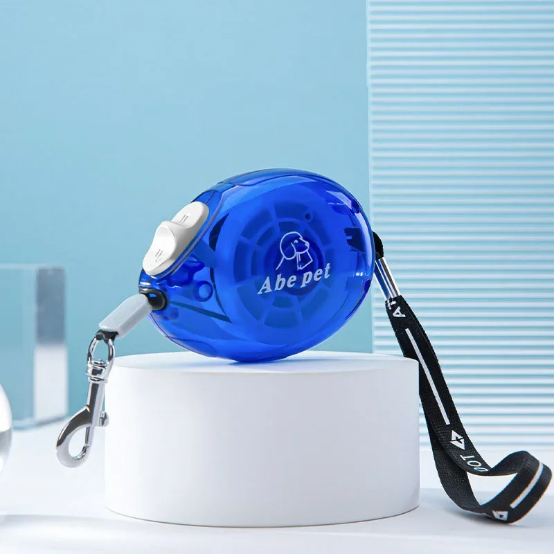 2.5M Automatic Retractable Tractor Mini Edition Transparent Material Dog Traction Rope Walking Dog Rope Dog Chain Cat Traction