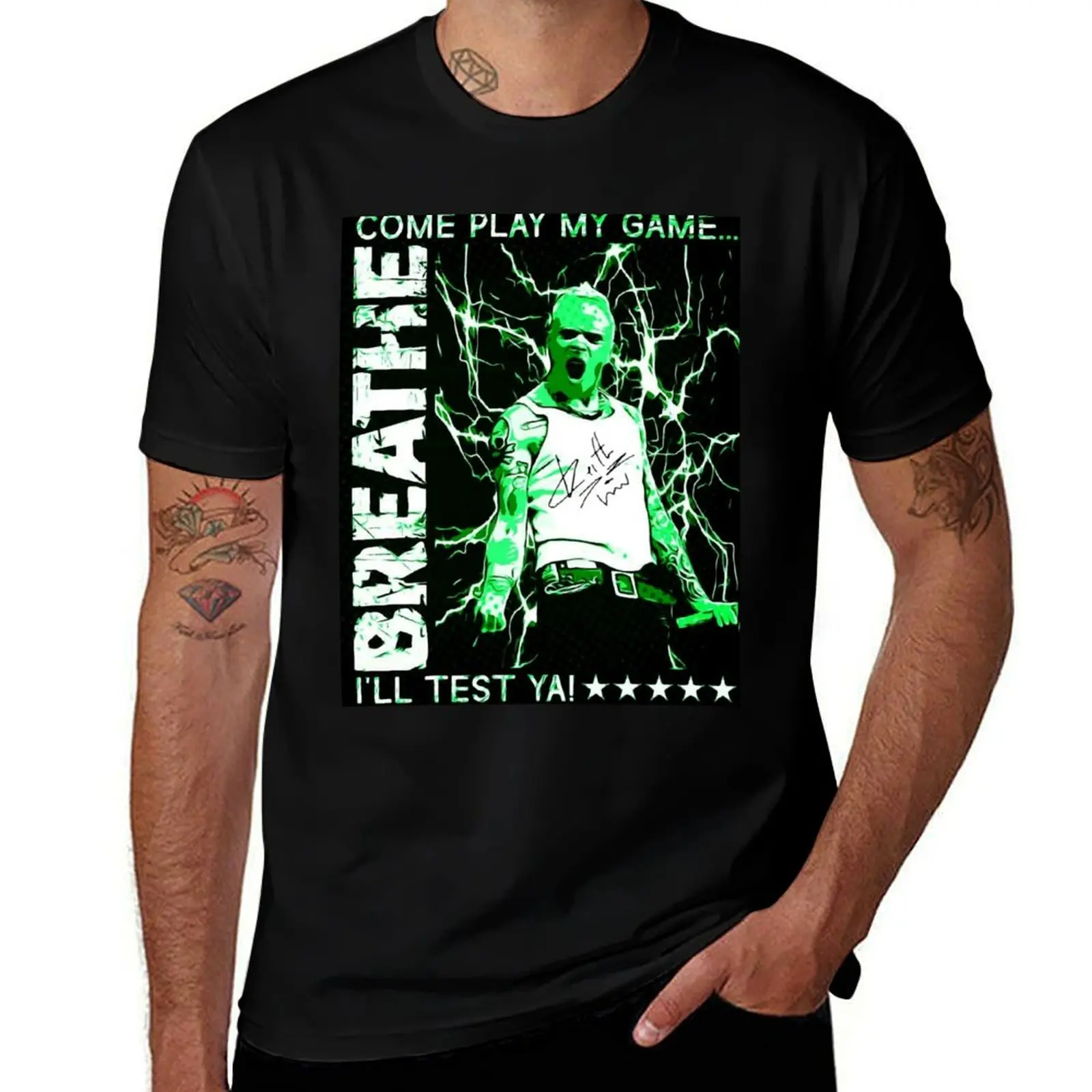 

PRODIGY KEITH FLINT BREATHE DESIGN T-Shirt t shirt man cotton T-Shirt