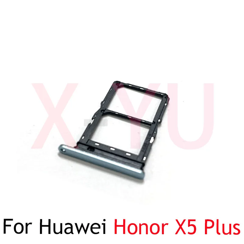 10 Uds para Huawei Honor X5 Plus ranura para tarjeta Sim soporte de bandeja lector de tarjetas Sim