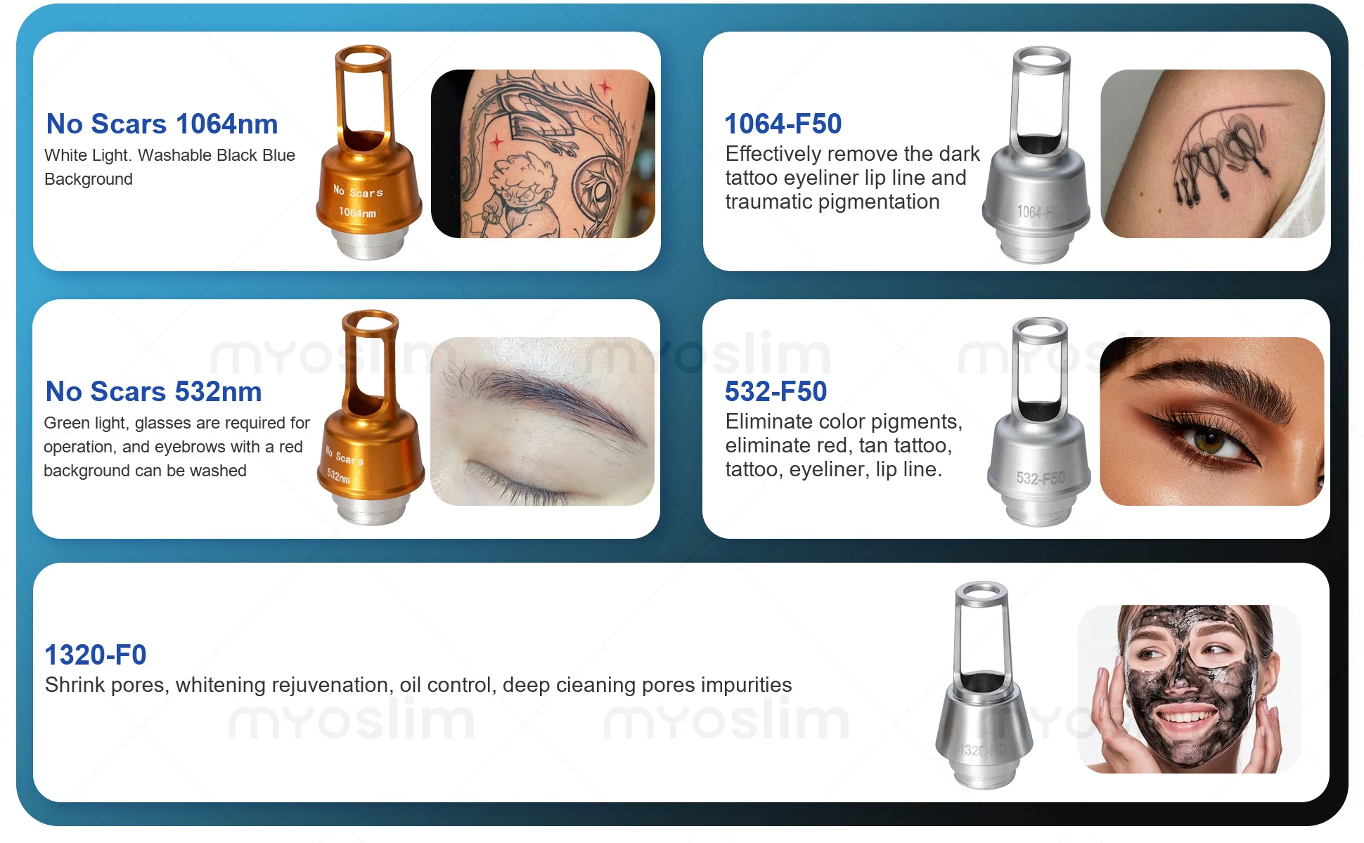 Diode Hair Removal 4 Wavelengths Pico Tattoo Removal Machine 755nm FAC Collimation Ice Cooling System Foldable Touch