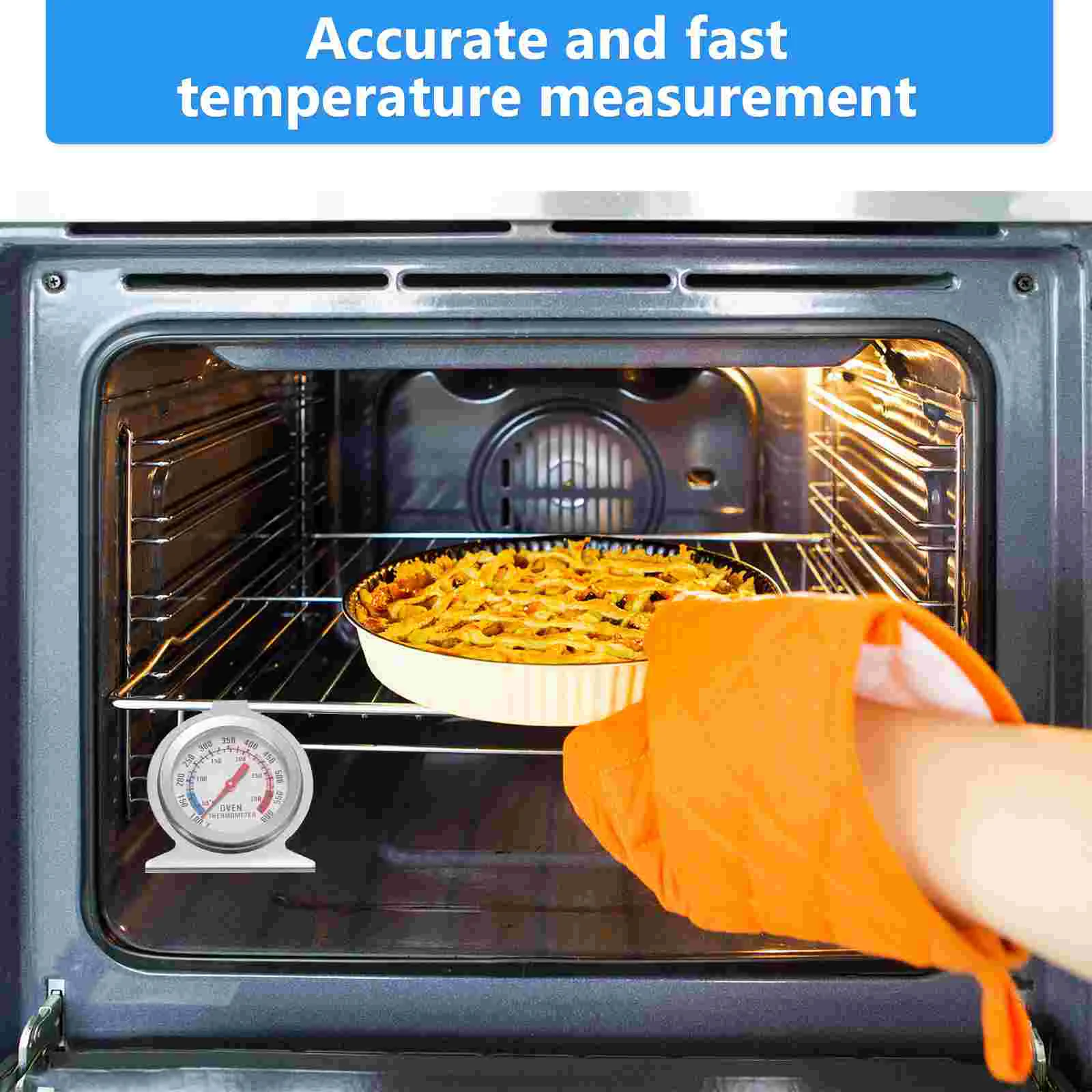 Termometer Digital memanggang, pengukur suhu Bbq, termometer Digital, memanggang barbekyu, Oven, baja anti karat