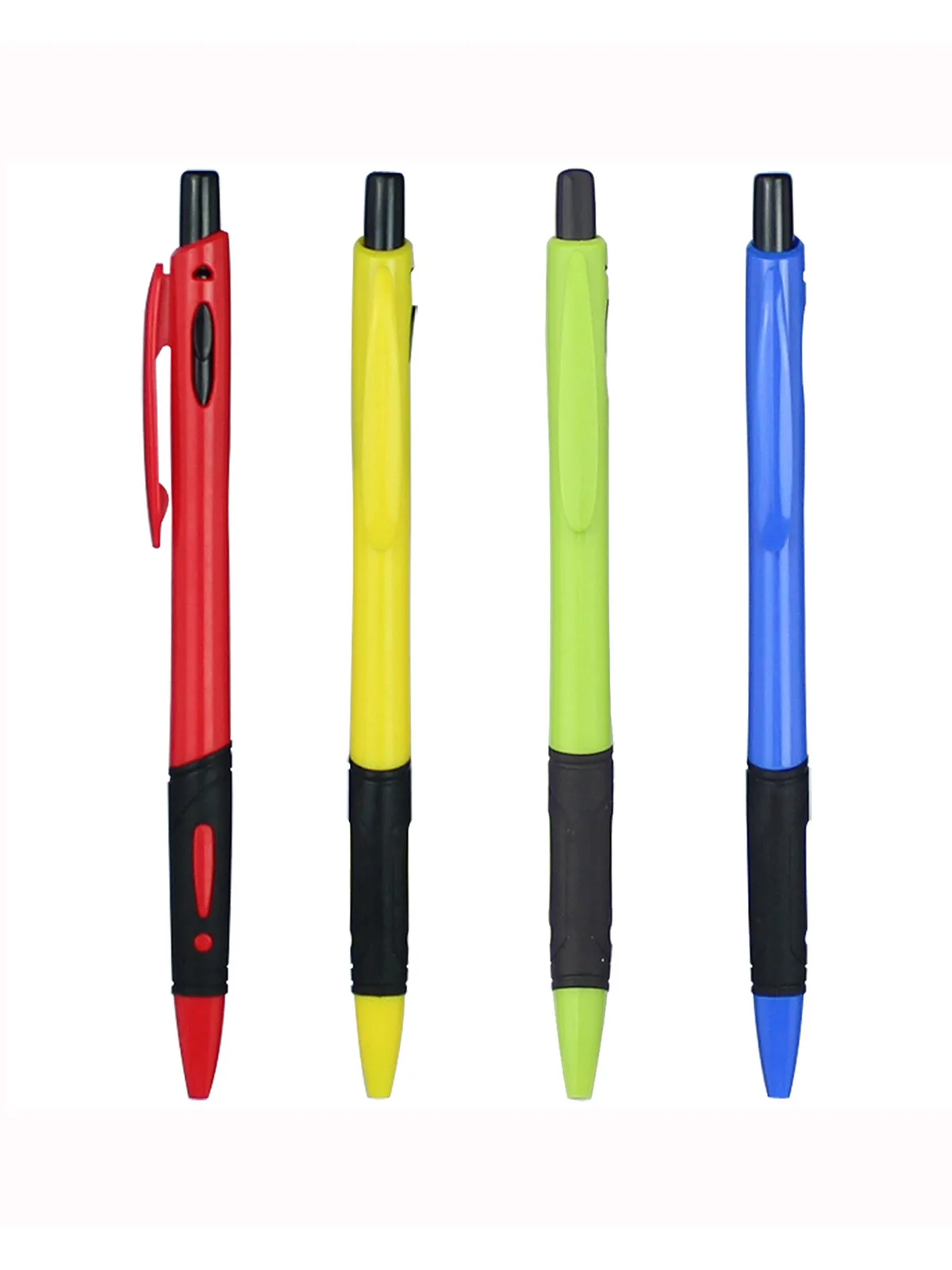 Lot 100pcs Cheap Retractable Plastic Ball Pens Personalized Ballpoint Pen Add Logo Gift Pen Custom Promotional Giveaway Freebie