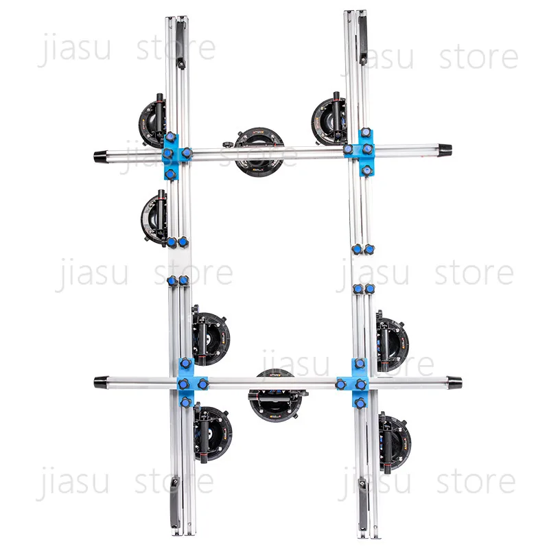 

Large plate tile lifting frame splicer rock slab glass stone handling suction cup background wall installation paving tool