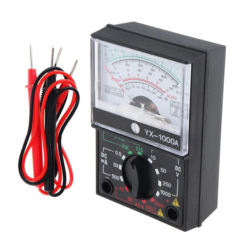 1Pcs Digital Multimeter High Precision Professional Electrician Voltage Tester Compact Auto-Ranging Handheld Large LCD Multi