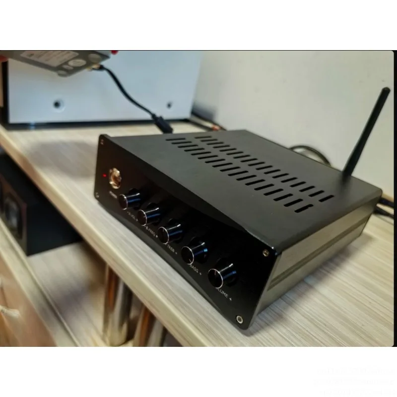 D6S dual-core TPA3255 2.1 high-power digital HiFi power amplifier 5.4 Bluetooth decoding LDAC (built-in power supply)