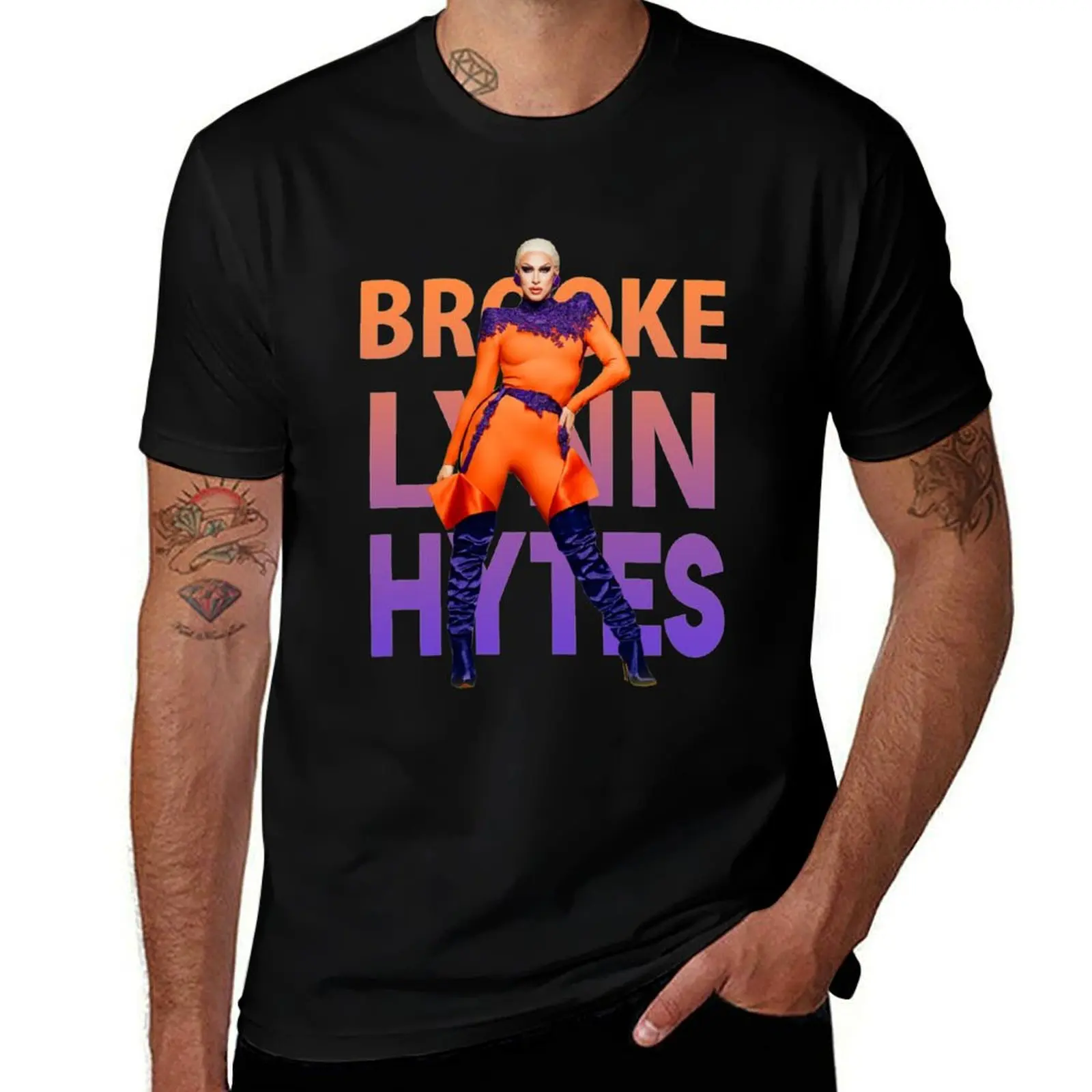 Футболка BROOKE LYNN HYTES в подарок на Хэллоуин, День Благодарения, Рождество, футболка с рождественской тематикой