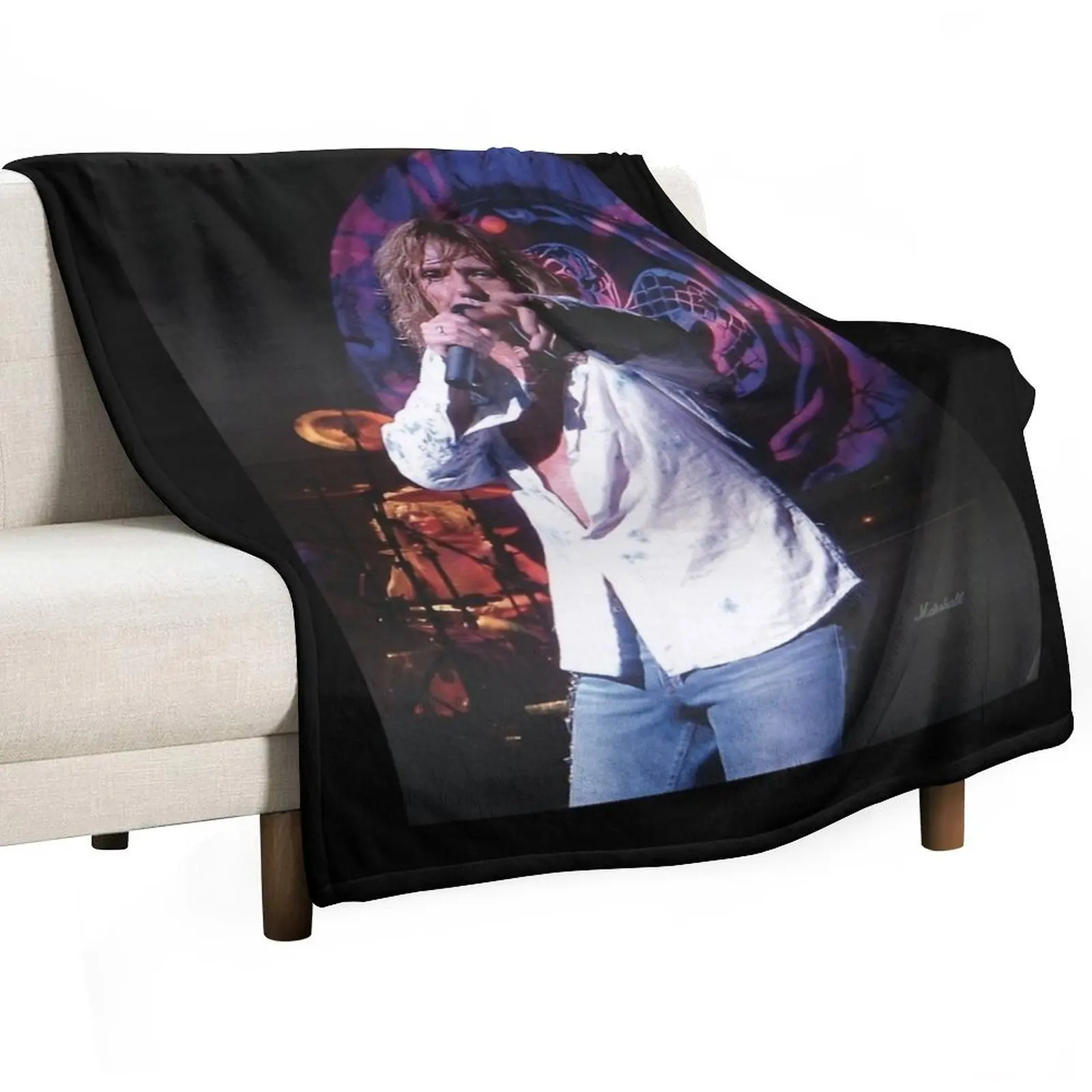 David CoverdaleS Throw Blanket funny gift Beautifuls Blankets