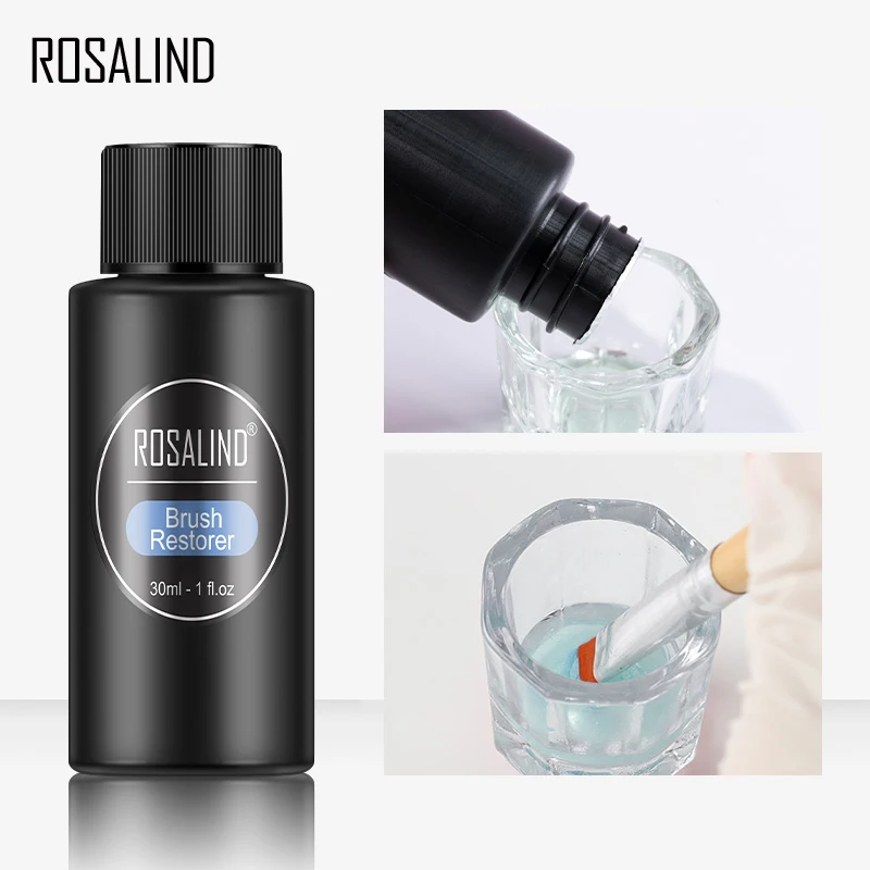 ROSALIND híbrido-Gel para uñas, barniz semipermanente, capa Base superior líquida acrílica