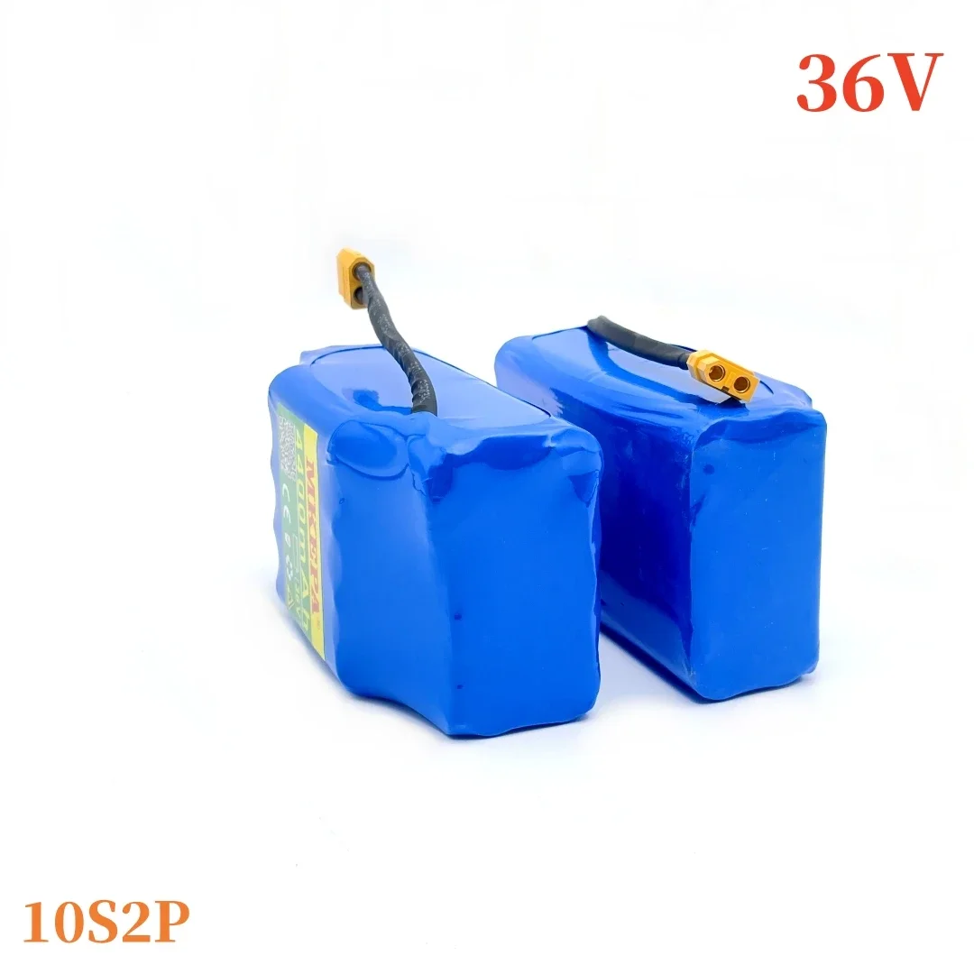 36V Motorized scooter battery, 18650 lithium battery pack 36V 10S2P 4400mAh Kick scooter torsion car battery.