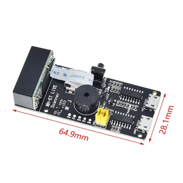 Scanner v3.0 Serial Embedded 2D Scanning Engine Barcode Recognition Scanning Module Dock Sweeper