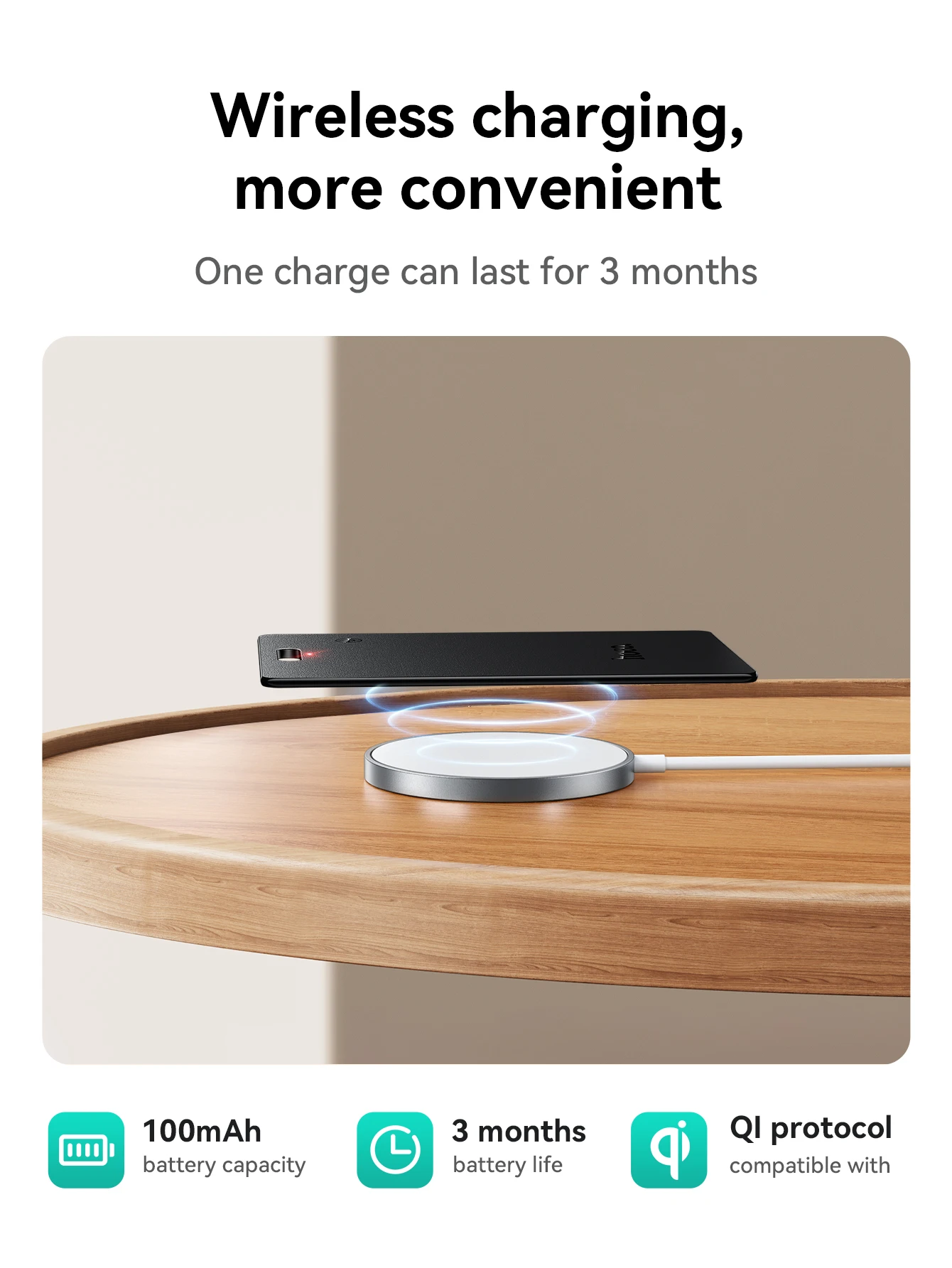 HOCO E102 Smart Card Tracker (Apple & Android)