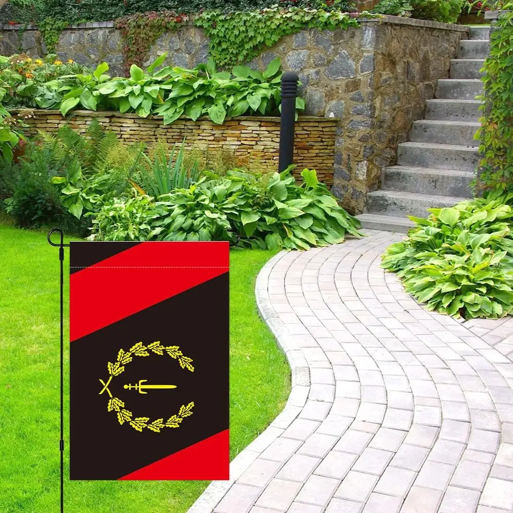 علم حديقة التراث الأمريكي الأسود 1967 علم شهر التاريخ الأسود 3 طبقات مزدوج الجوانب 12 × 18 بوصة أعلام ساحة الحديقة FFI