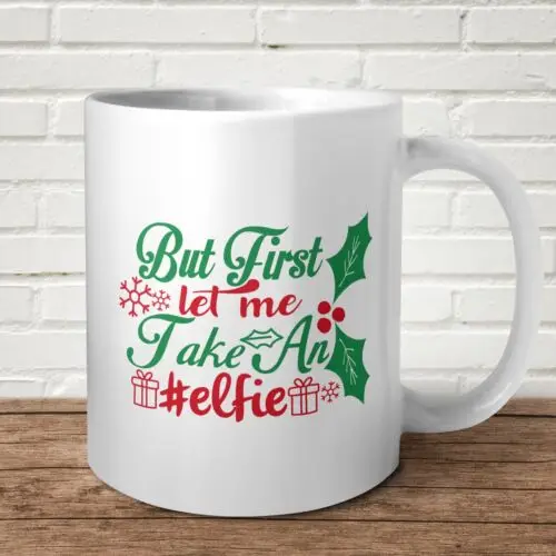 but first let me selfie