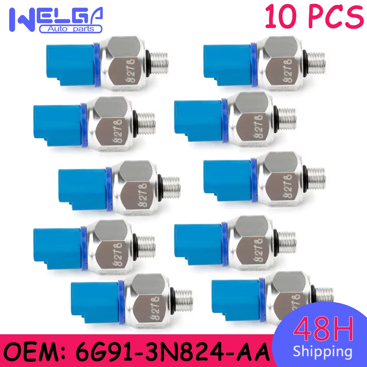 10PCS G91-3N824-AA Power Steering Oil Pressure Sensor Sender Switch For Ford Mondeo Galaxy S-max 2.0 2.3 2.5 1437144 4280915