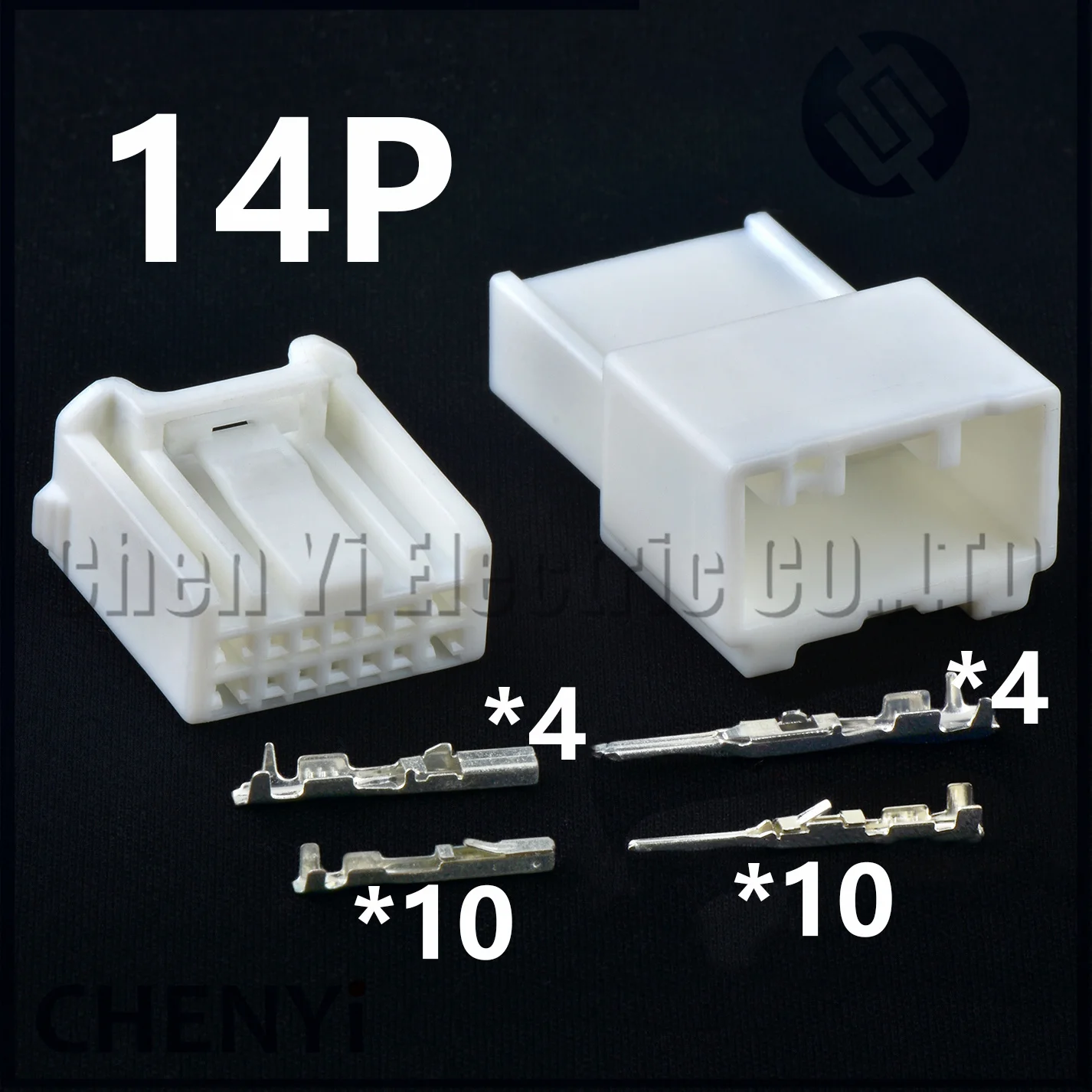 14 Pin Automotive connector Car navigation amplifier wiring harness plug 1563 1564 For Mazda