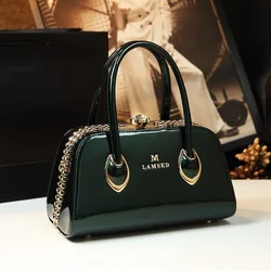 Luxury Patent Leather Handbags For Women Designer Women's Shoulder Crossbody Bag New Ladies Messenger Bags