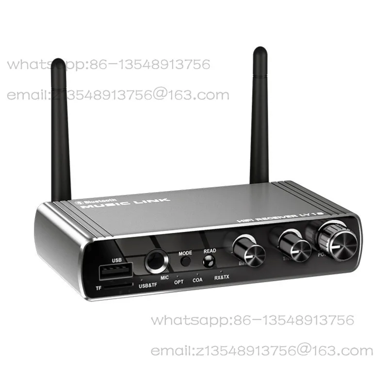 New 5.4 Bluetooth Receiver Transmitter FM Radio Transmitter K Singing Old Audio Audio Adapter