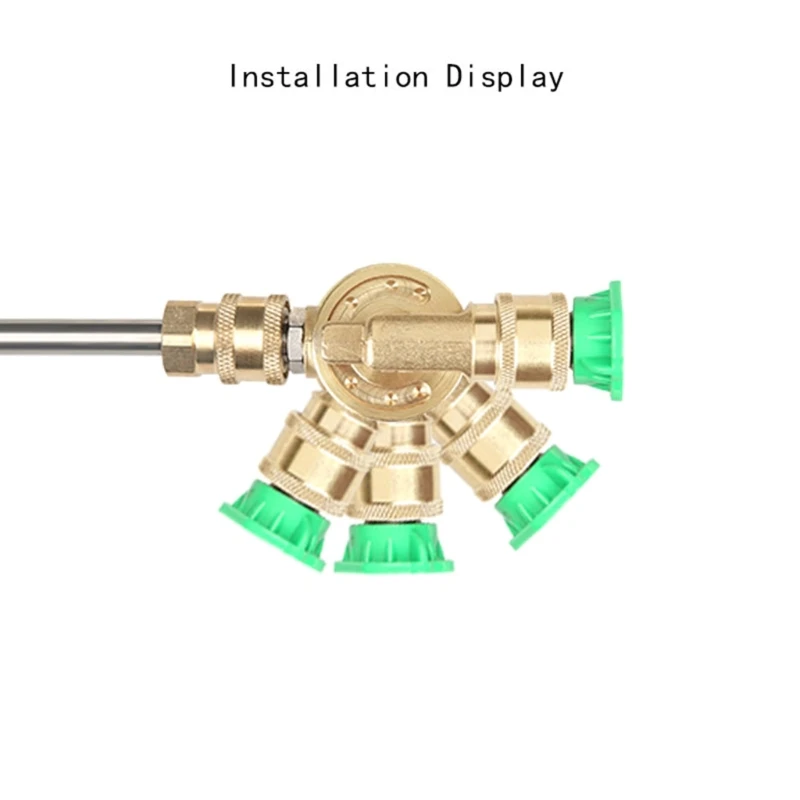 Pressure Washer Pivoting Coupler 240 Degree Rotatable Pressure Washer Accessory Dropship