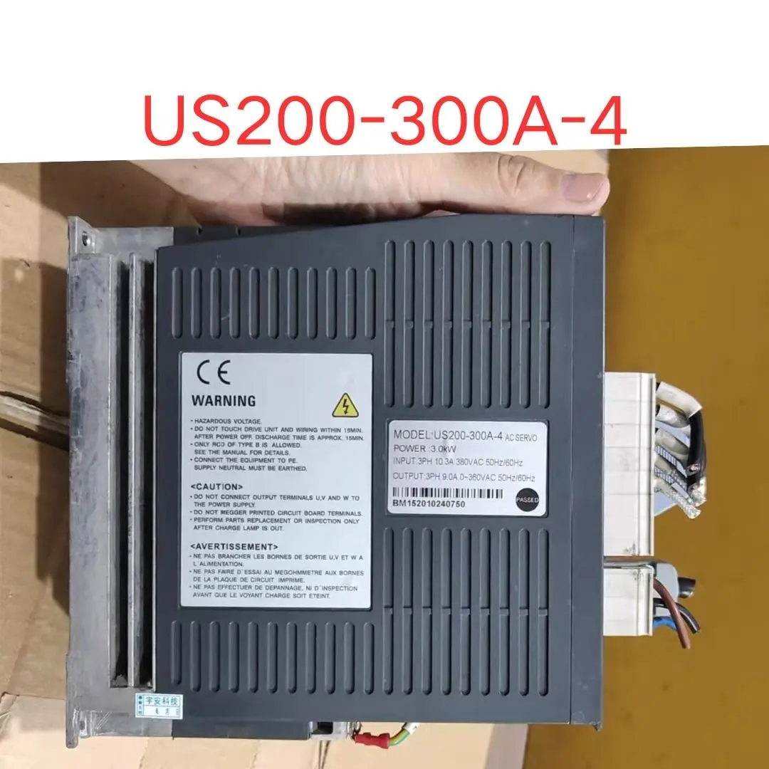 used US200-300A-4 servo drive test OK Fast shipping