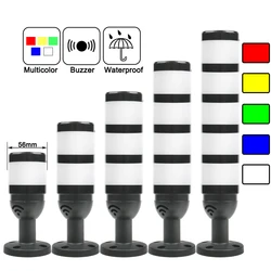 マルチロータリーインダストリアルLEDシグナルスタック、警告灯、警告デバイス、署名機械ランプ、dc12v、24v、ac 110v、220v、smgj5