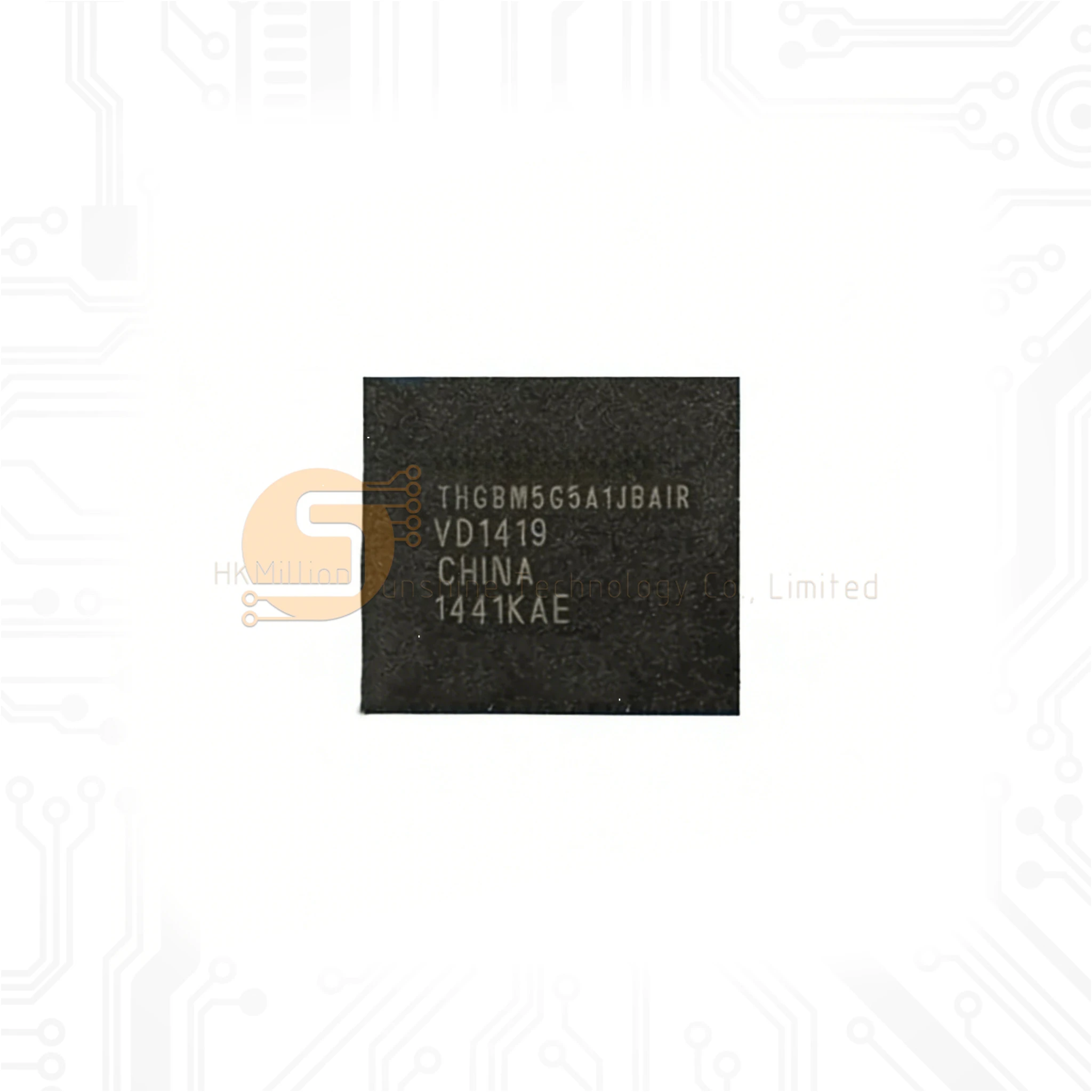 1pcs/lot Original THGBM5G5A1JBAIR BGA 4GB EMMC THGBM5G5A1JBA1R in stock New