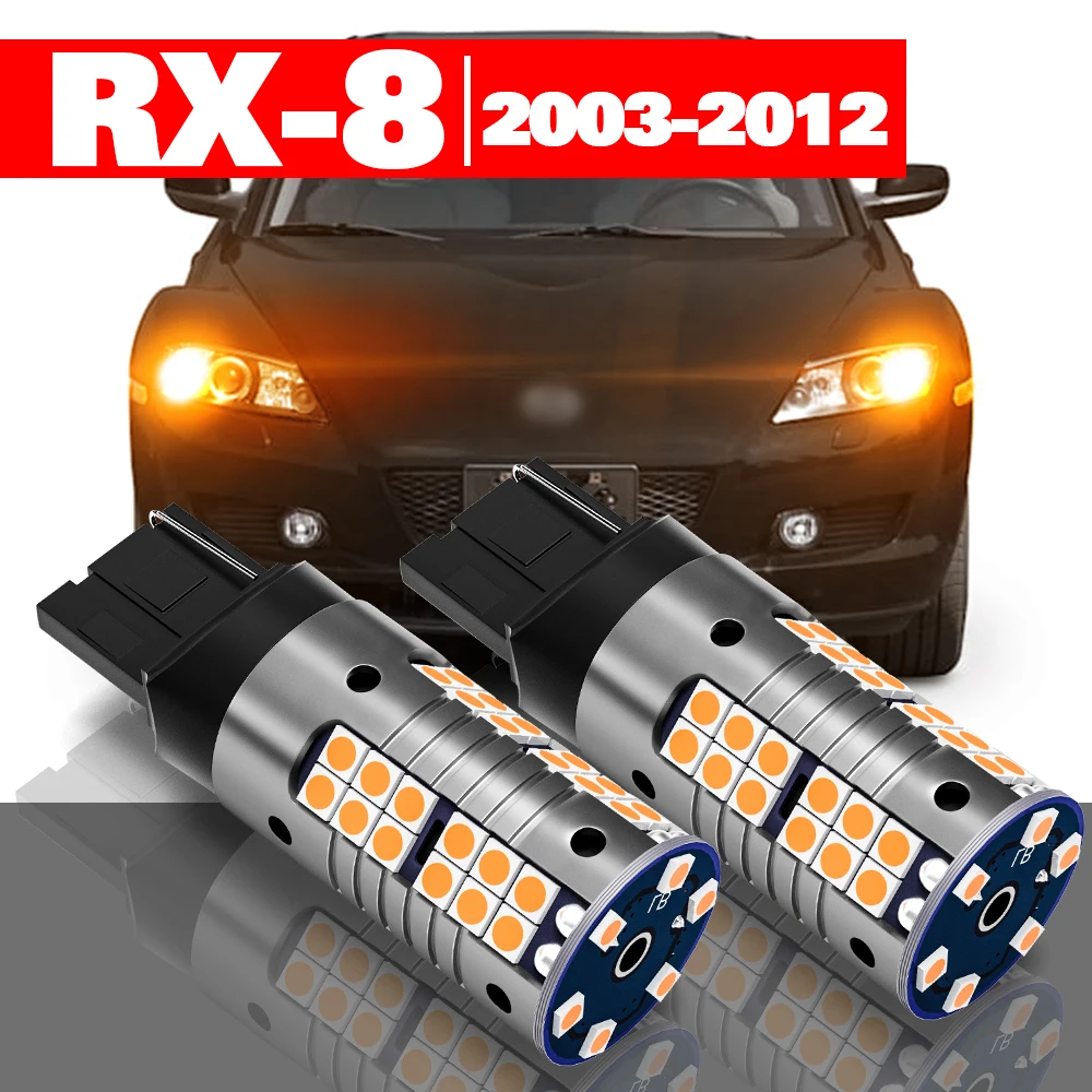 

For Mazda RX-8 RX 8 RX8 SE FE 2003-2012 2pcs LED Turn Signal Light Accessories 2004 2005 2006 2007 2008 2009 2010 2011