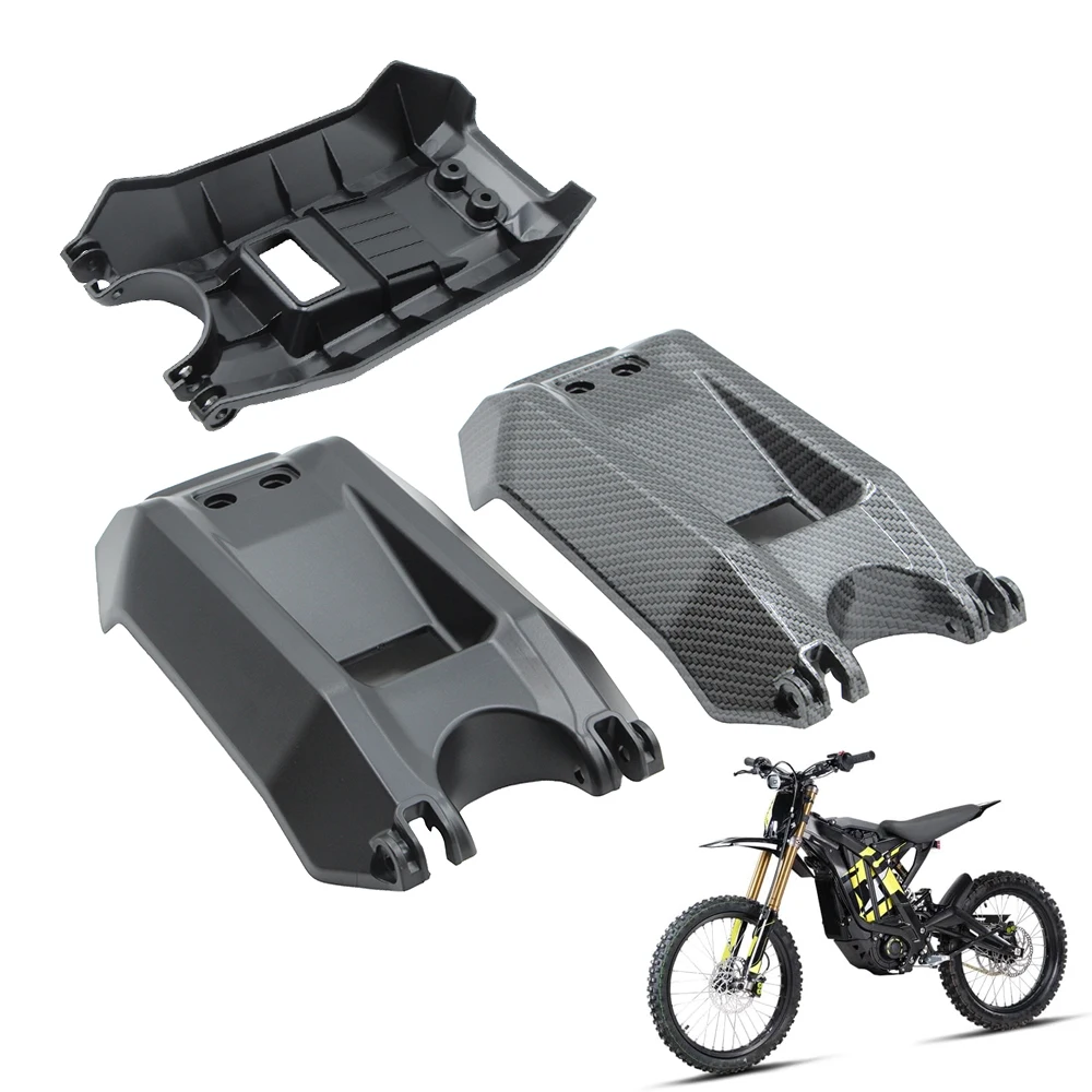 Carbon Fiber Pattern Electric Bike Battery Cover for Surron Light Bee X/Surron Light Bee S/X160/X260-Imitation Carbon Fibe