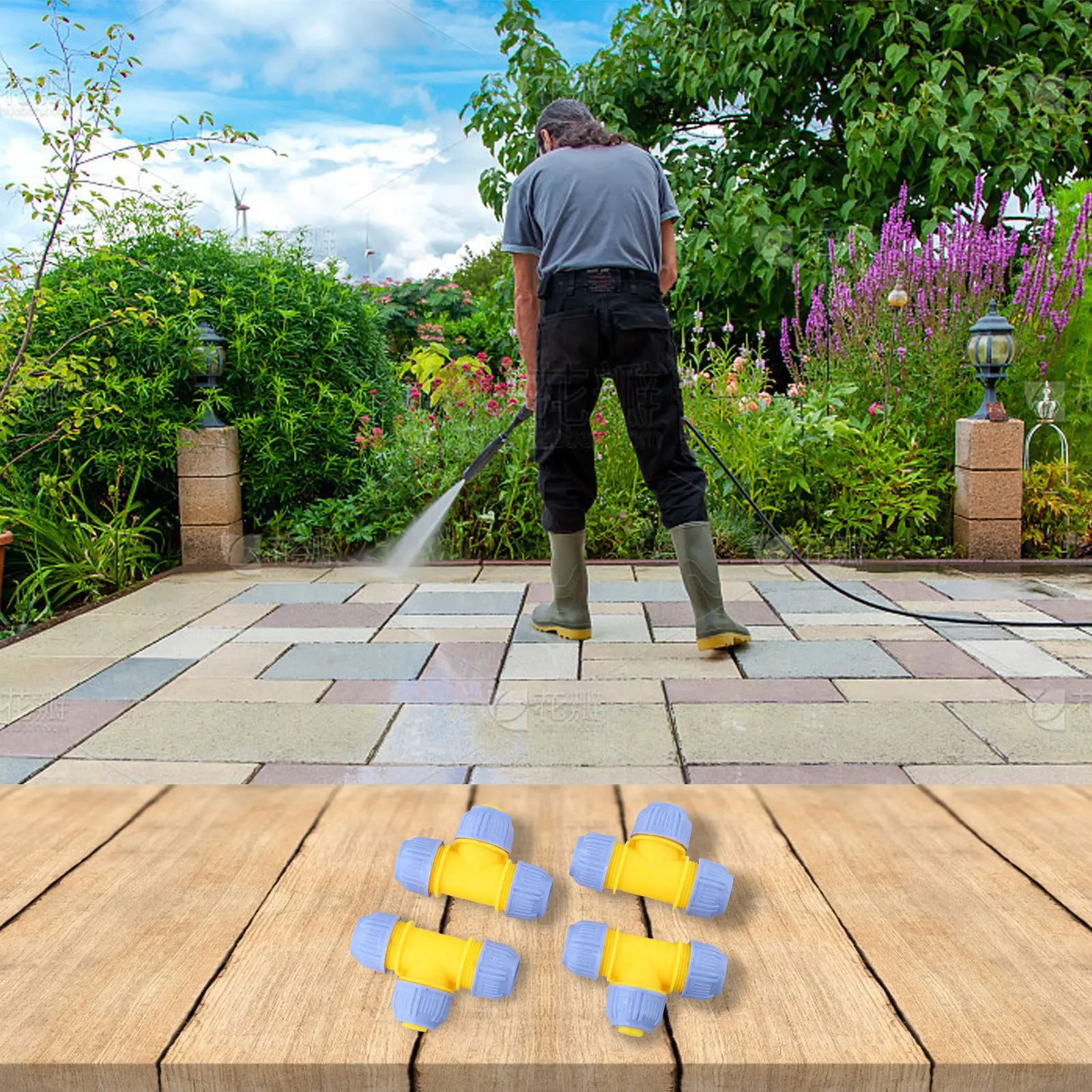 

Система полива для сада: легкая установка, эффективный перенос воды, надежное решение для орошения