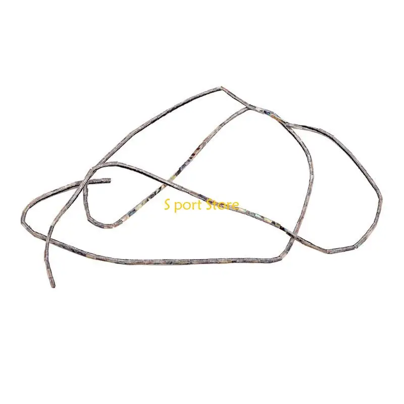 U2JB Guitar Strip Inlay Luthier Figured Purfling Guitar Parts Body Binding PVC Inlay