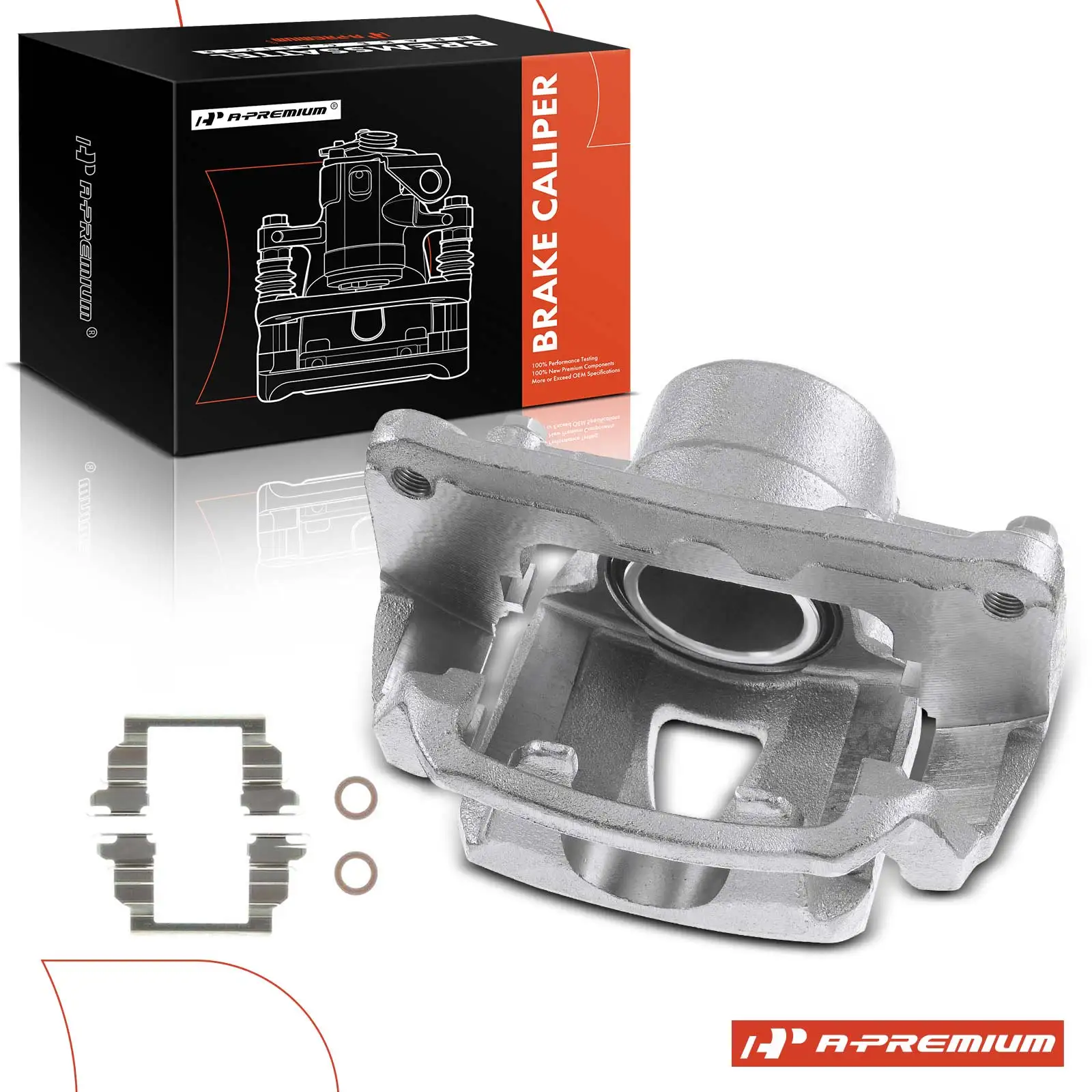 A-Premium Front Right Base Disc Brake Caliper with Bracket for Lexus RX300 1999-2001