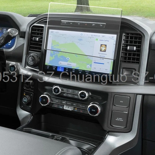Película de navegación para coche, protector de pantalla de vidrio templado para Ford F-150 F150 2021 2022 2023 2024, película de navegación GPS para coche de 12 pulgadas