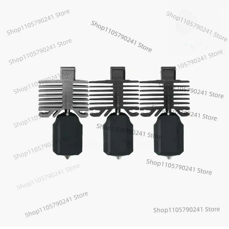 For Bambu Lab X1C P1P P1S Hotend 0.4mm Hardened Steel Nozzle 3D Printer Print Head Parts