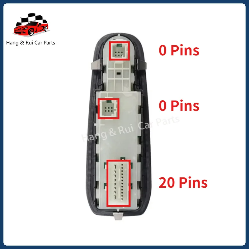 98104592ZD For Peugeot 308 408 2014 2015 2016 2017 2018 2019 Front Left Master Driver Side Electric Power Lifter Window Switch