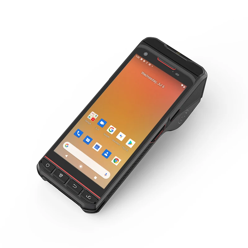 

5.5 Inch Android Handheld Self-Adhesive Label Printing POS Terminal Rugged PDA Thermal Label Printer 1D/2D Barcode Scanner