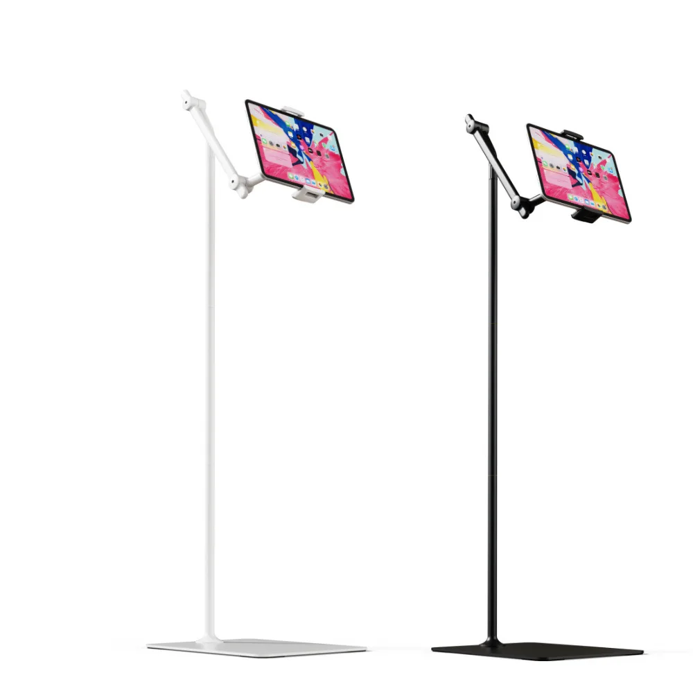 spot-universal-live-broadcast-mobile-phone-holder-floor-to-ceiling-metal-cantilever-bracket