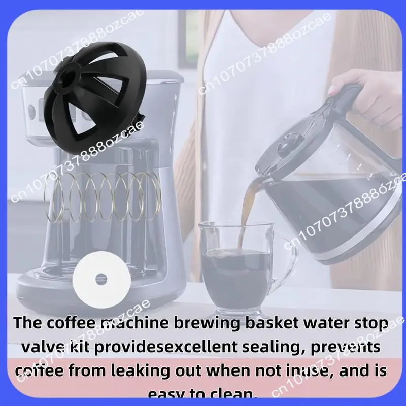 A26P 커피 머신 양조 바구니 바닥 스프링 장착 스토퍼 키트는 블랙 데커 커피 메이커 양조 바구니에 적합합니다.