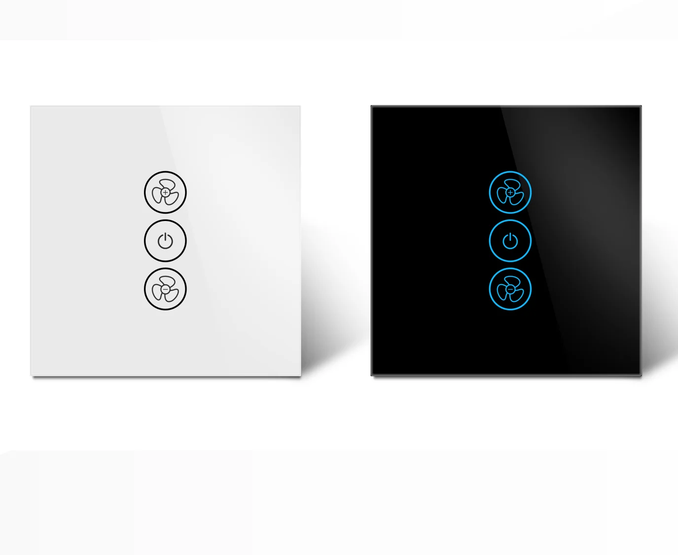 

Golden Security Wireless Fan Switch EU UK Smart WiFi Zigbee Fan Switch with Wind Speed Adjustment and Alexa tu ya APP