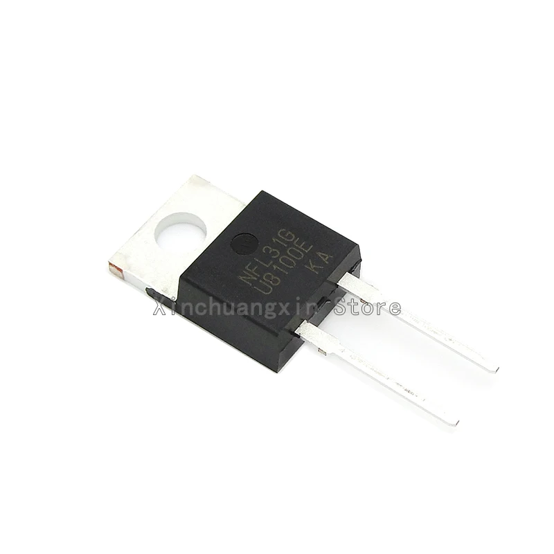 5PCS U8100E MUR8100E MUR8100EG TO-220-2 8A1000V rectifier diode